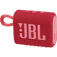 JBL Go 3 Bluetooth® Lautsprecher Wasserfest, staubfest Rot JBL Go 3 Bluetooth® Lautsprecher Wasserfest, staubfest Rot