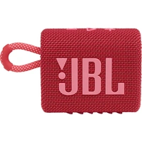 JBL Go 3 Bluetooth® Lautsprecher Wasserfest, staubfest Rot JBL Go 3 Bluetooth® Lautsprecher Wasserfest, staubfest Rot