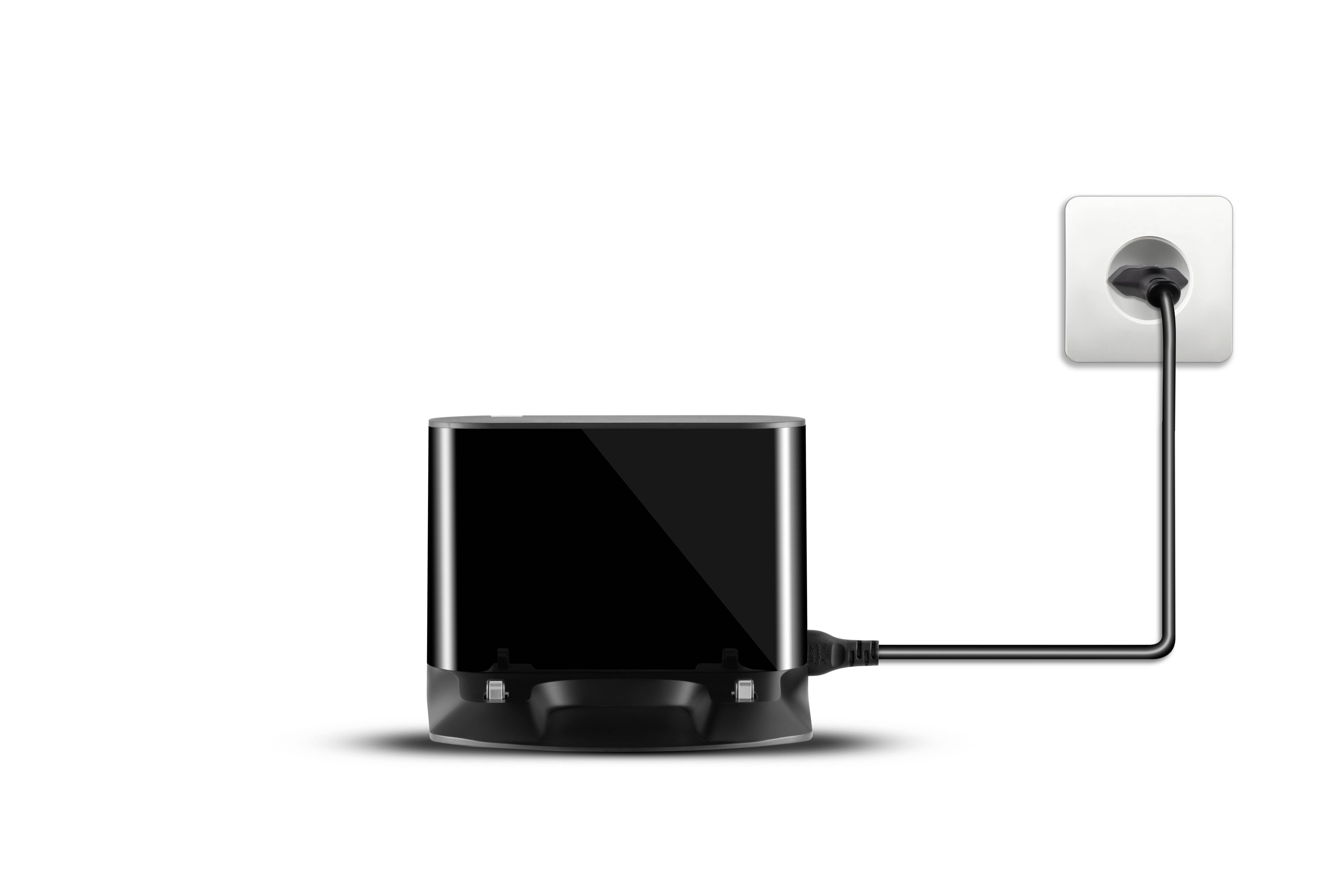 Roborock S6 MaxV Saugroboter Schwarz App gesteuert