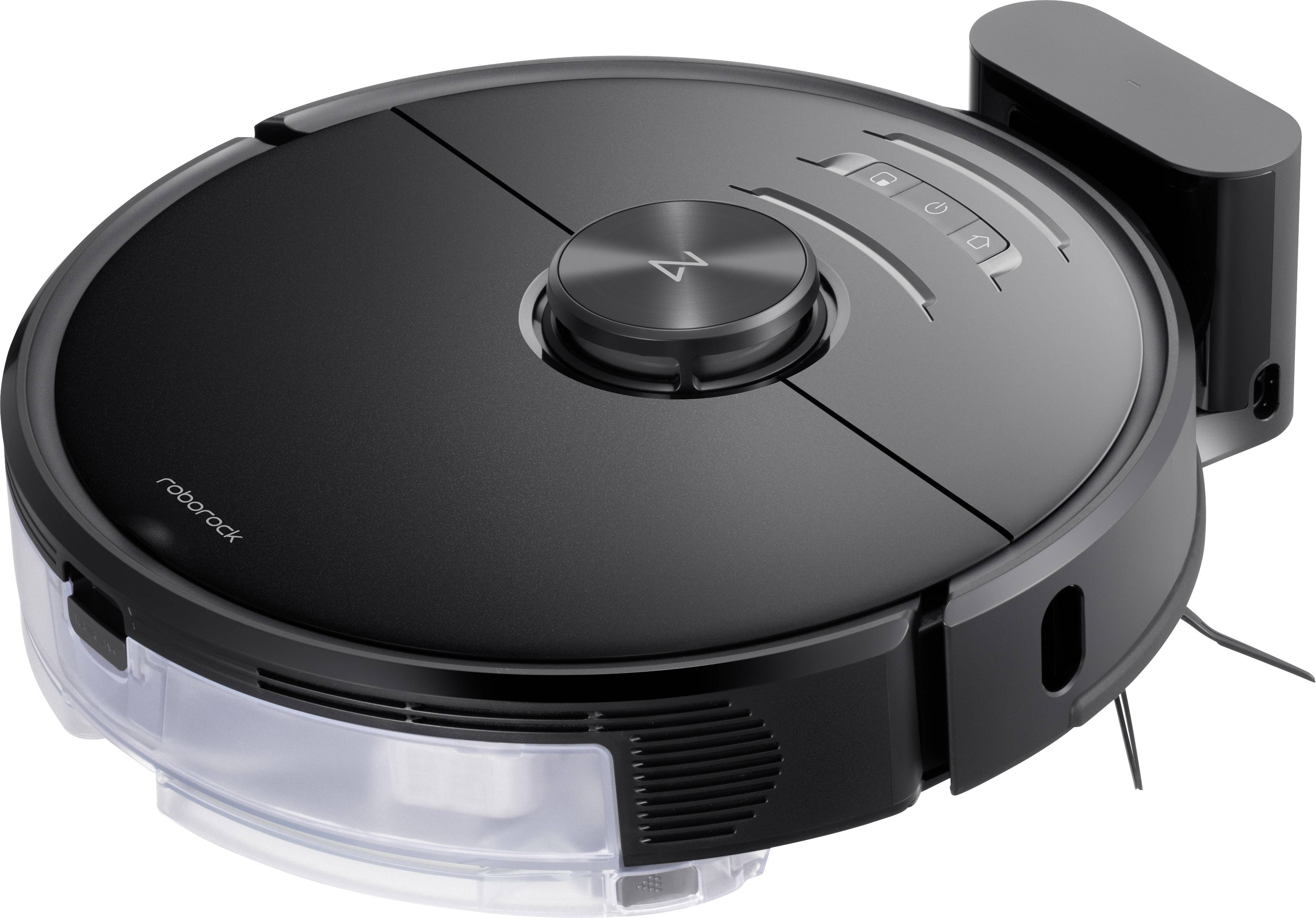 Roborock S6 MaxV Saugroboter Schwarz App gesteuert