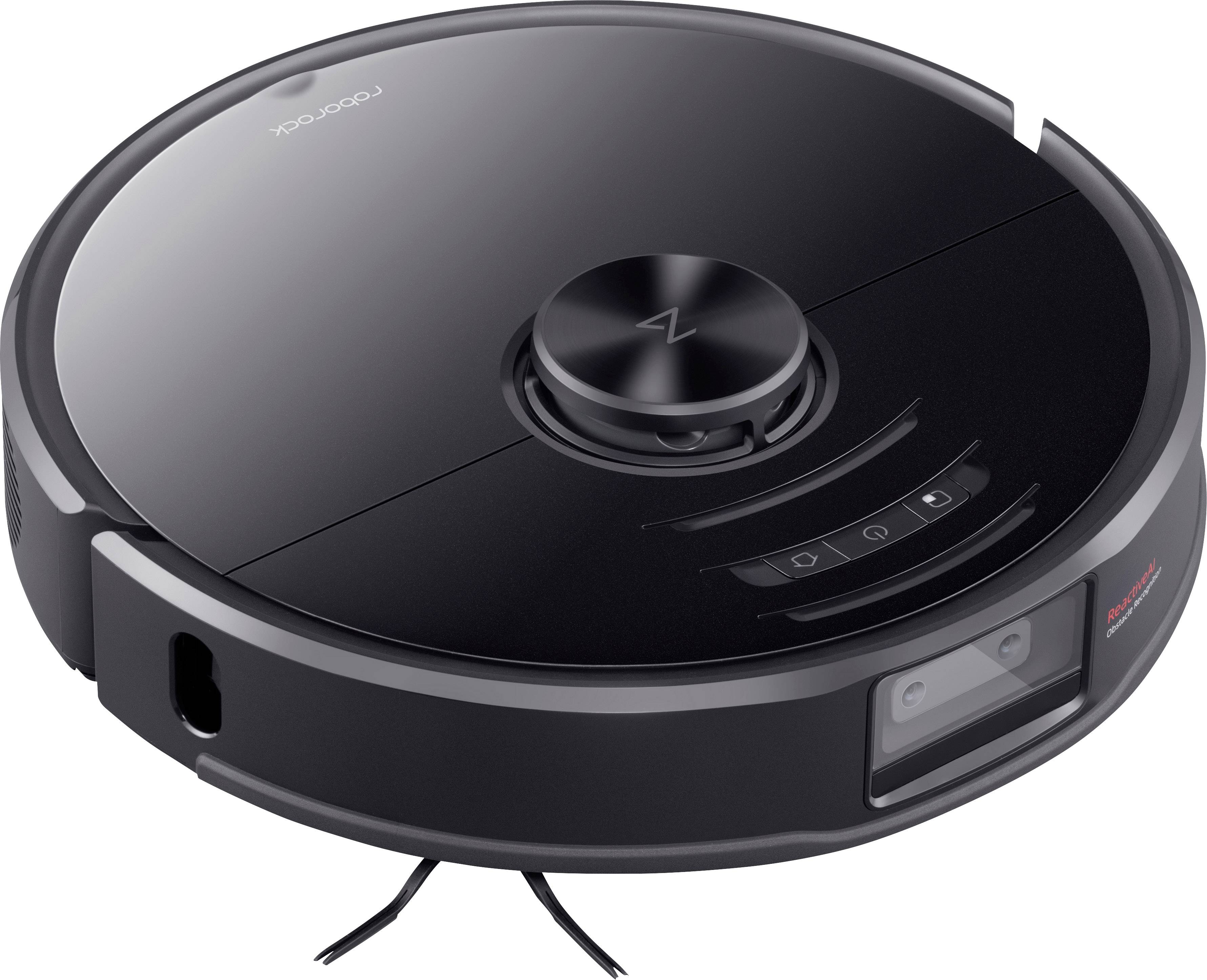 Roborock S6 MaxV Saugroboter Schwarz App gesteuert