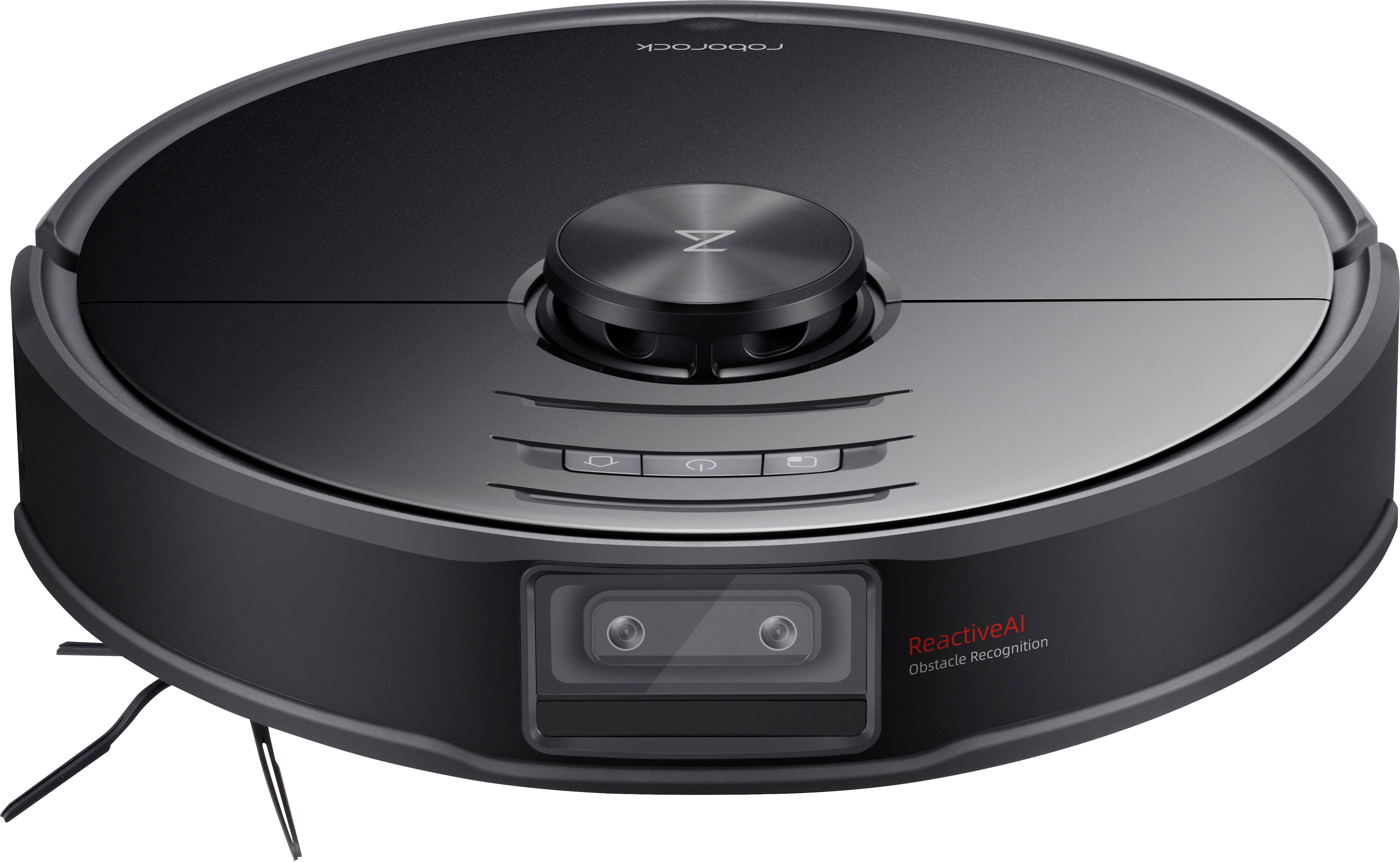 Roborock S6 MaxV Saugroboter Schwarz App gesteuert