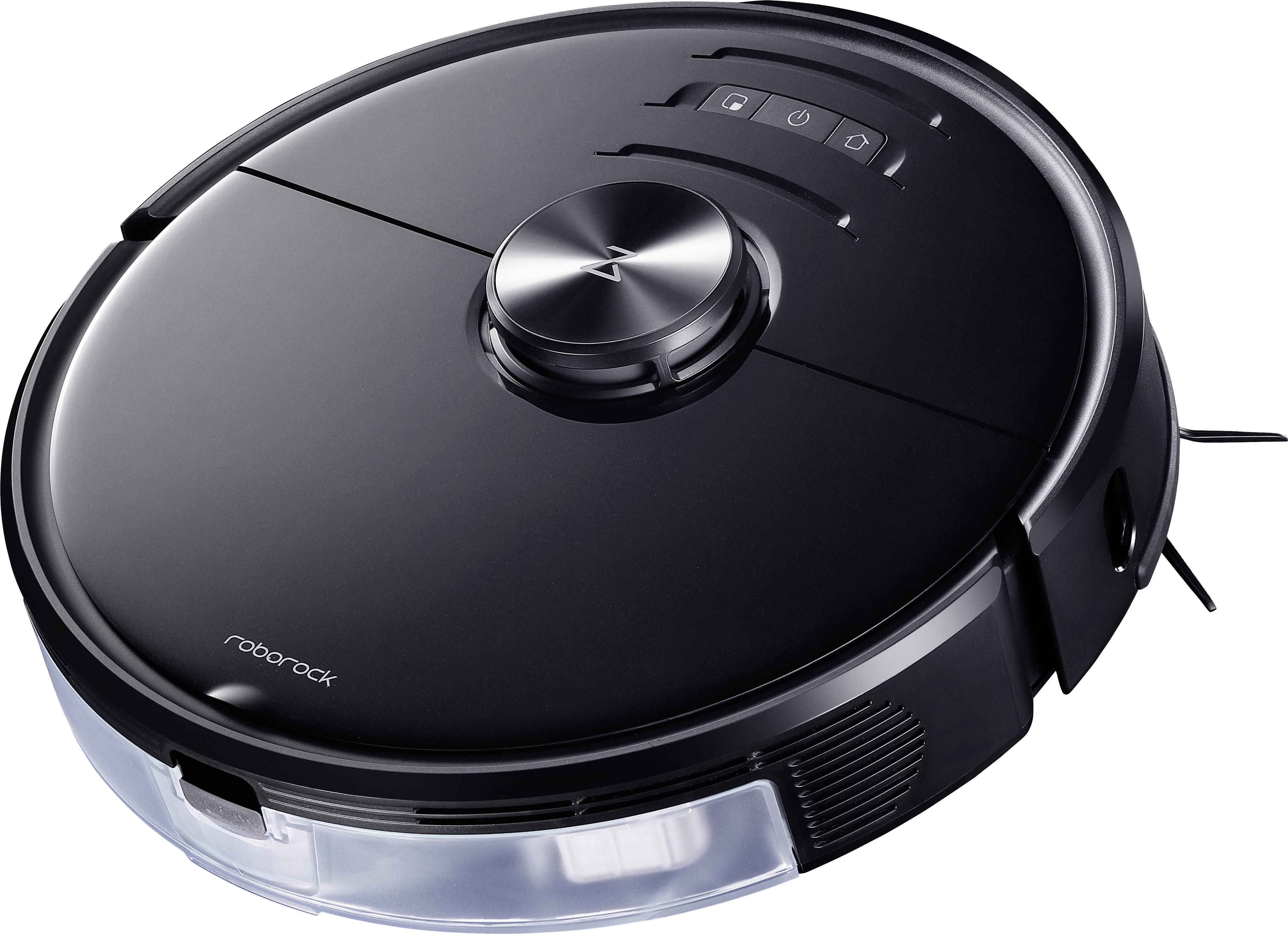 Roborock S6 MaxV Saugroboter Schwarz App gesteuert