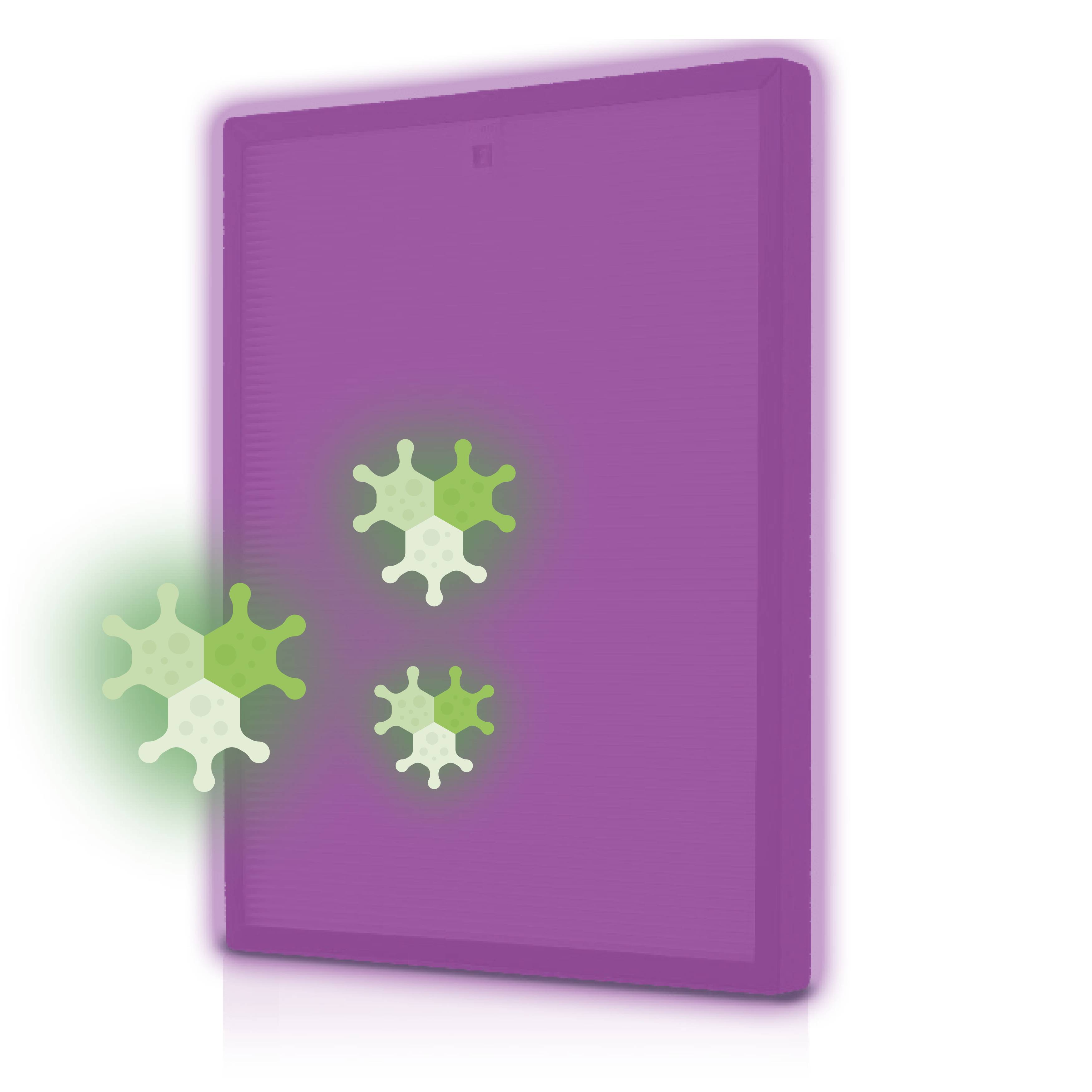 MediaShop M19972 AirPurifier Luftreiniger 30 m² Weiß