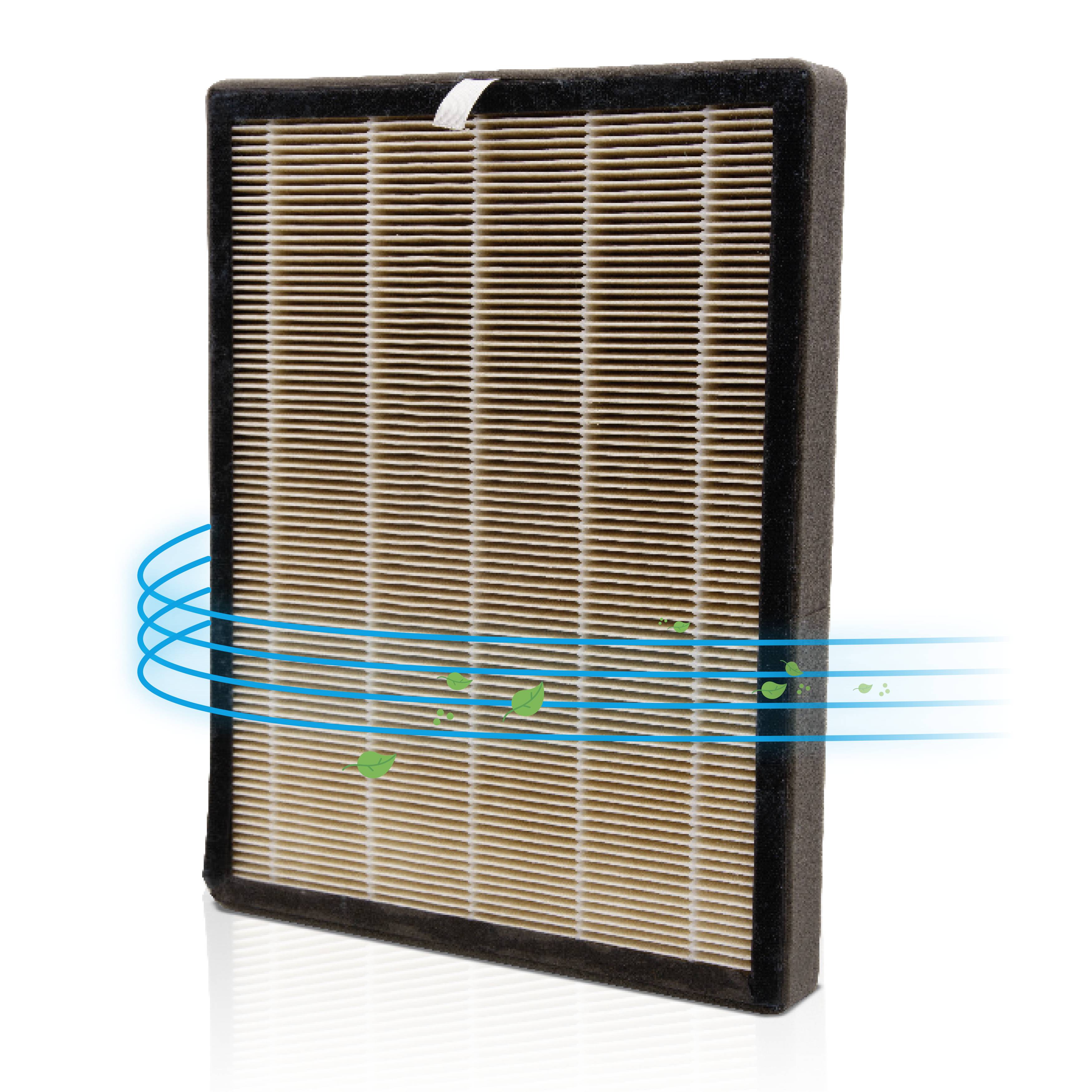 MediaShop M19972 AirPurifier Luftreiniger 30 m² Weiß