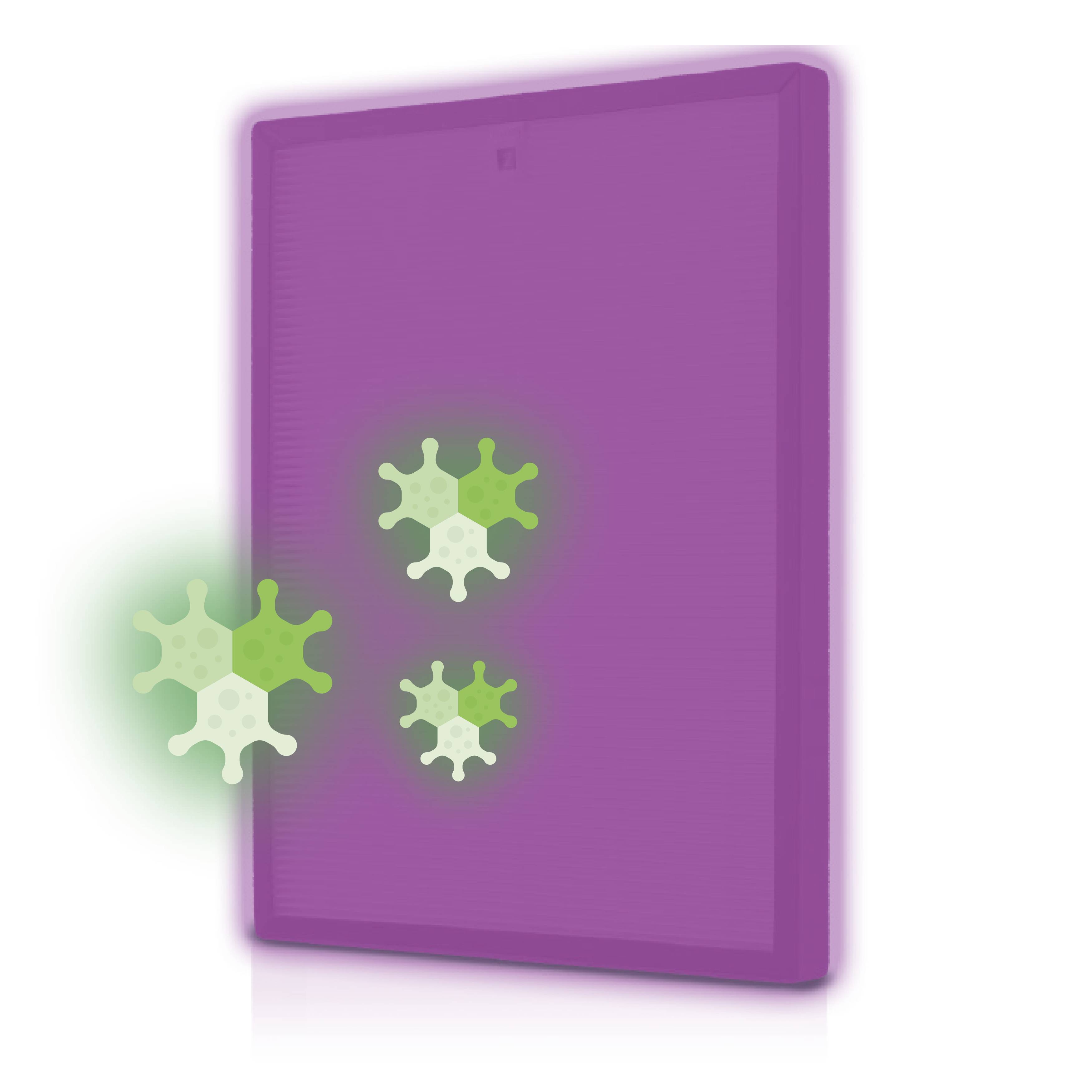 MediaShop M19974 AirPurifier Deluxe Luftreiniger 40m² Weiß