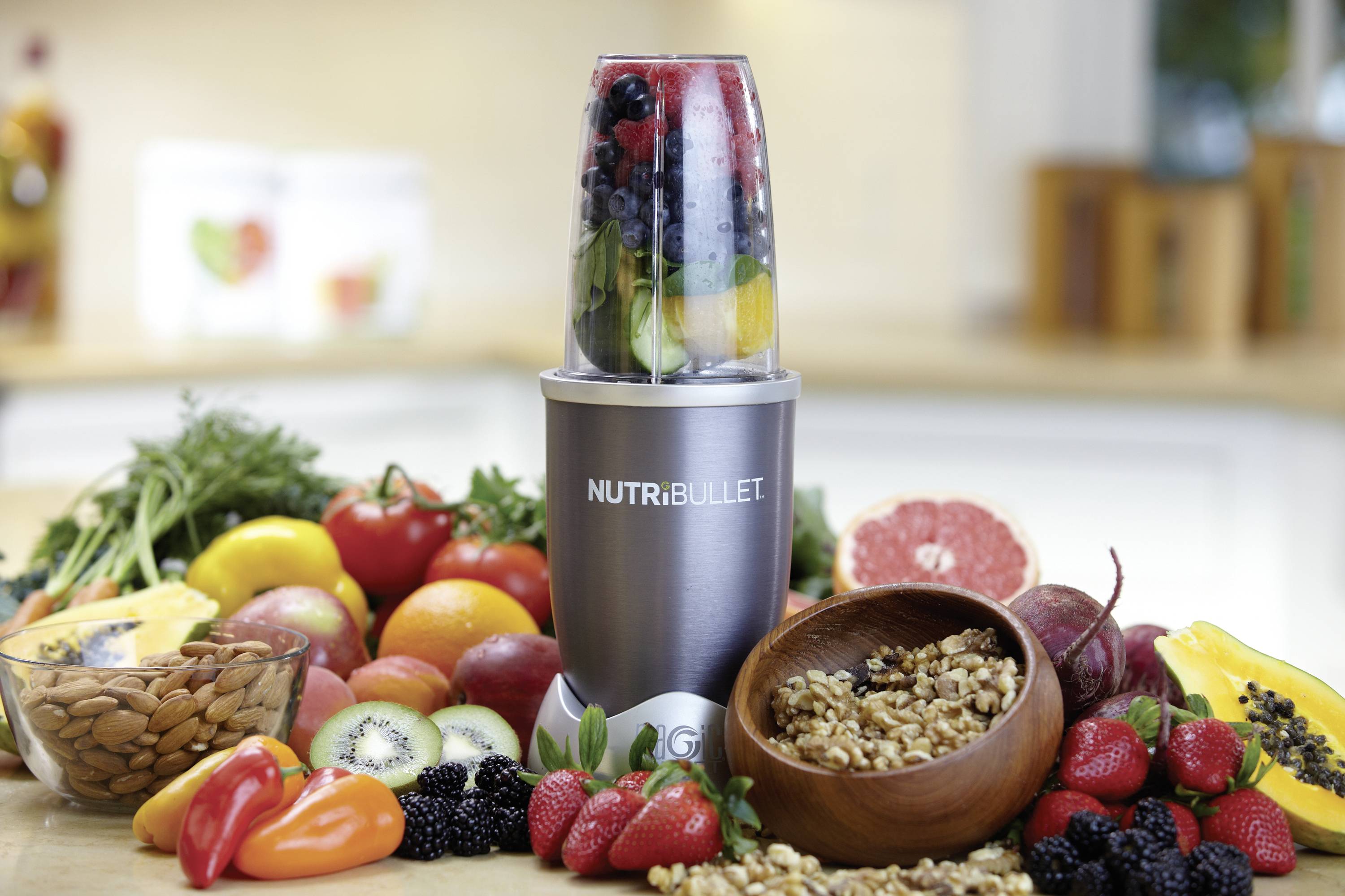 MediaShop NutriBullet® Smoothie-Maker 600 W Grau