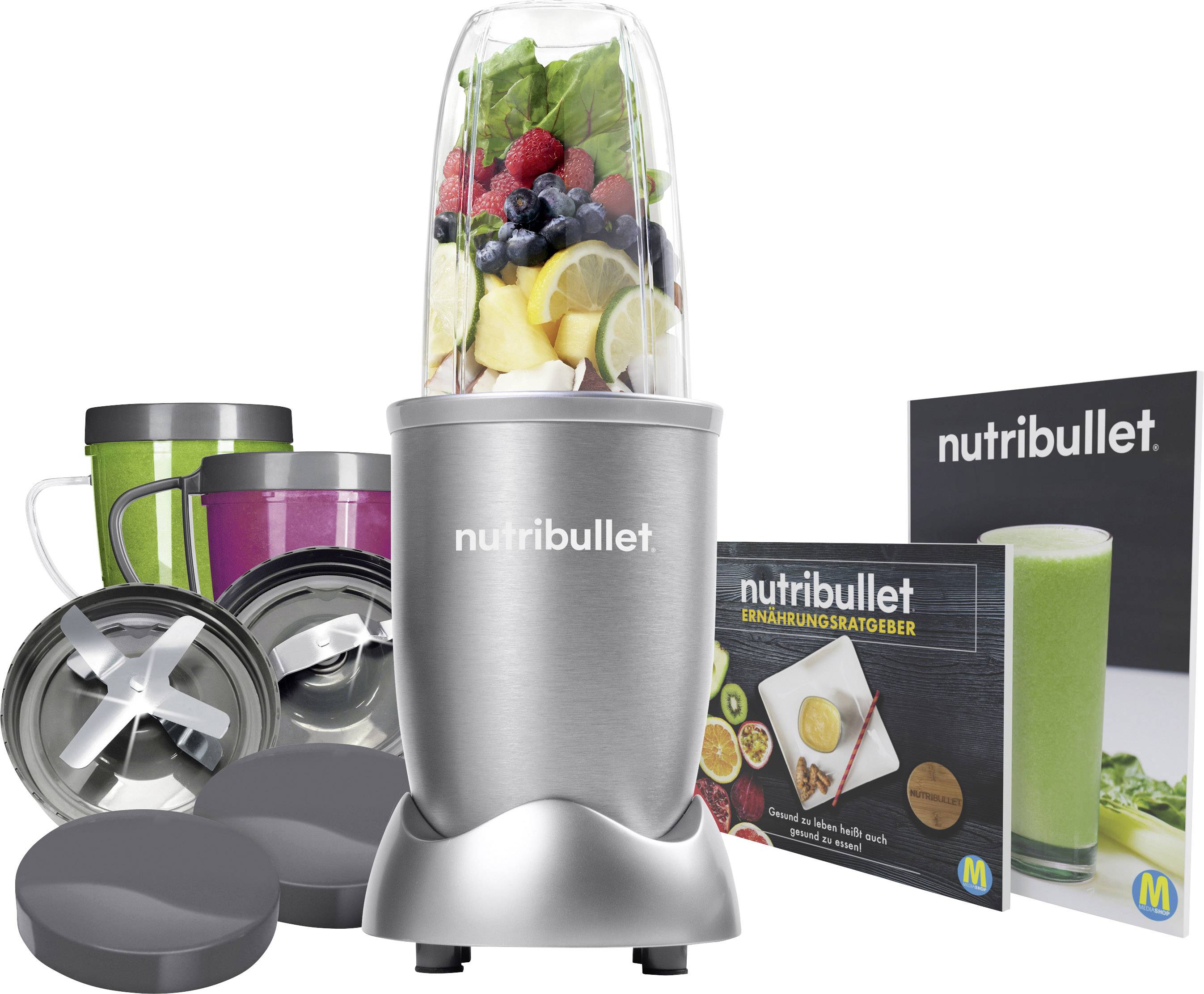 MediaShop NutriBullet® Smoothie-Maker 600 W Grau