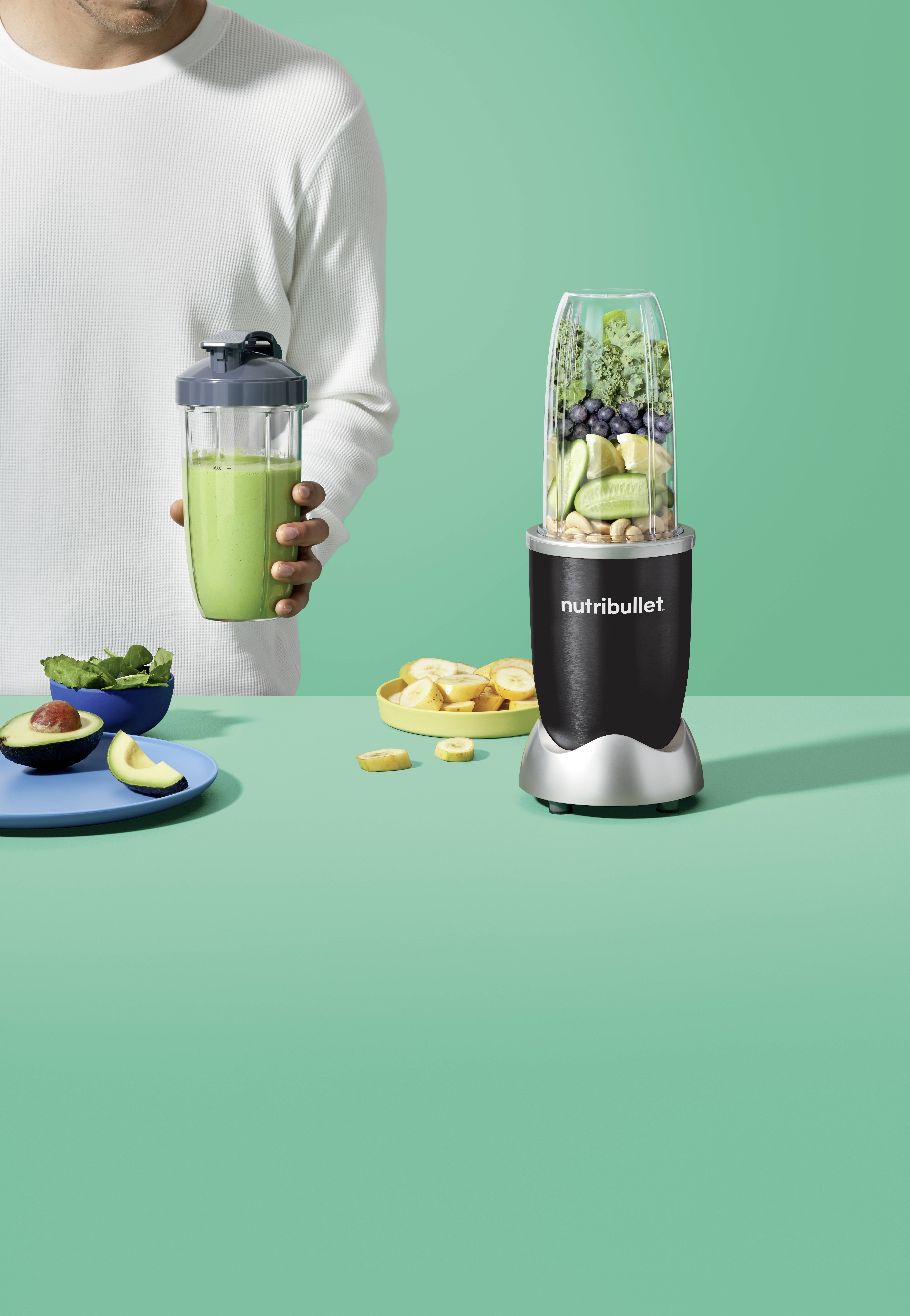MediaShop NutriBullet® Pro Smoothie-Maker 900 W Schwarz
