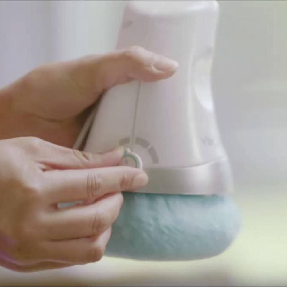 MediaShop VibroSculpt Handmassagegerät Weiß