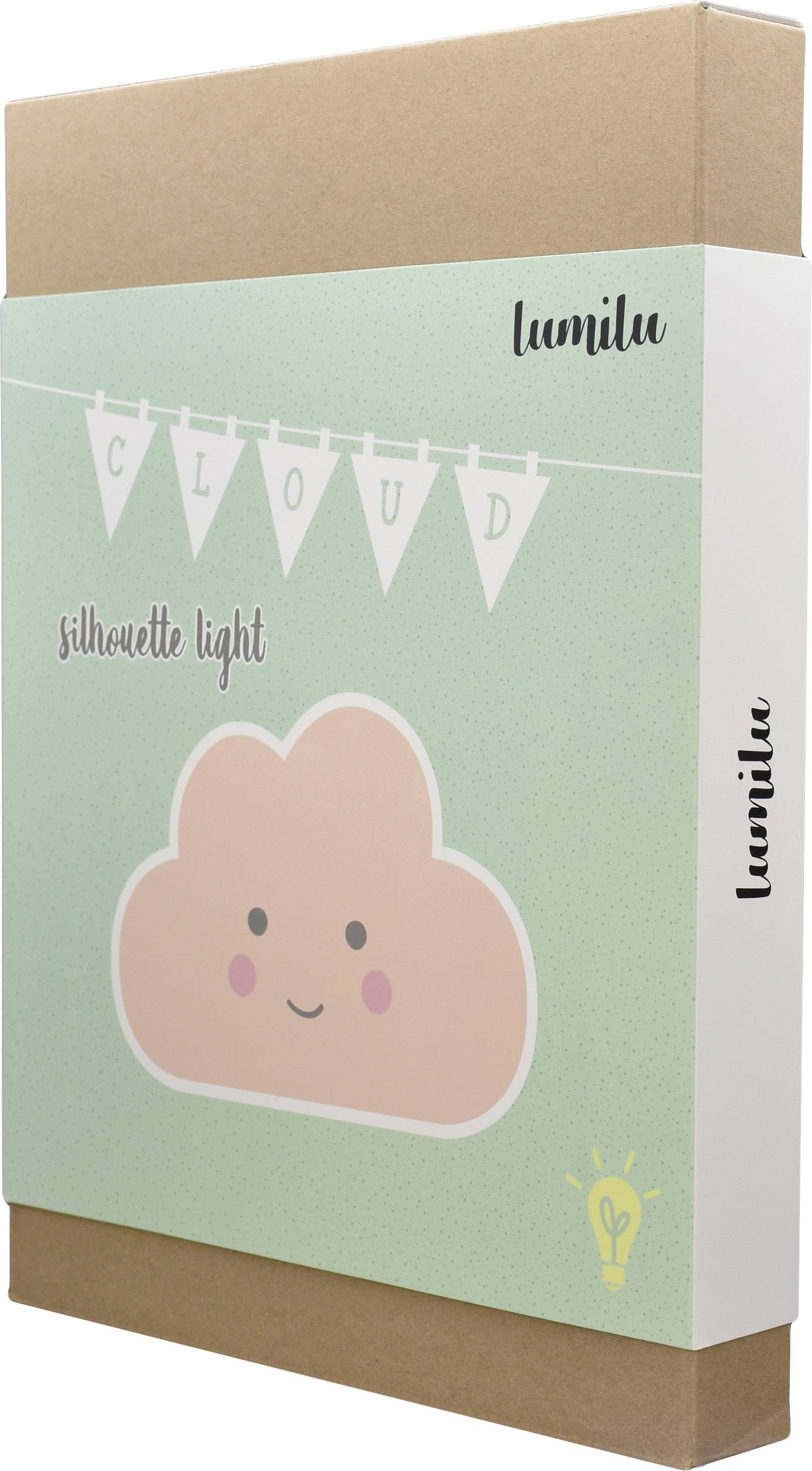 lumilu Silhouette Light - cloud 52167 Nachtlicht Wolke Warmweiß Natur