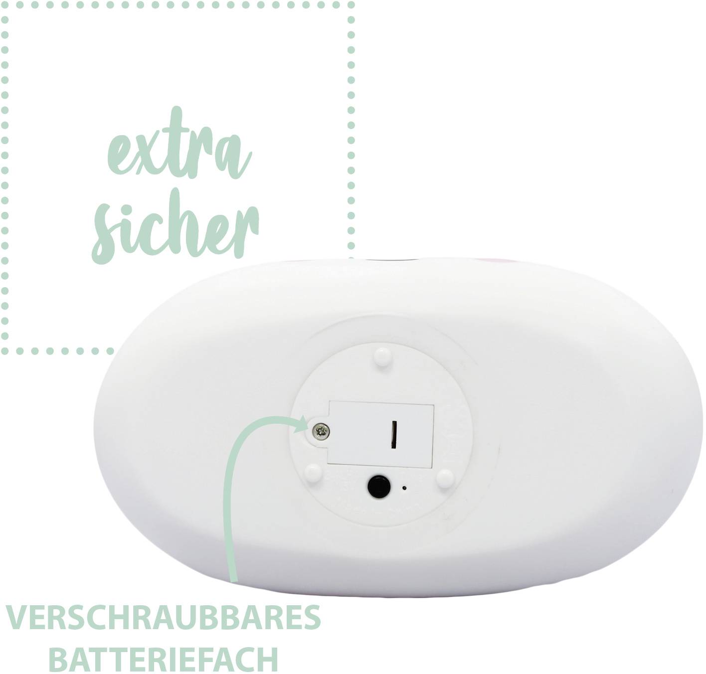 lumilu Sweet Dreams - cloud 52250 Nachtlicht Wolke Warmweiß Weiß