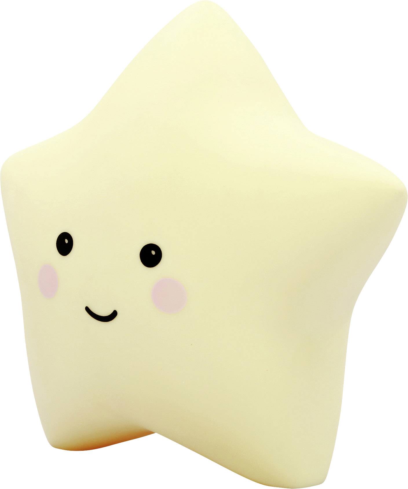 lumilu Sweet Dreams - star 52265 Nachtlicht Stern Warmweiß Gelb