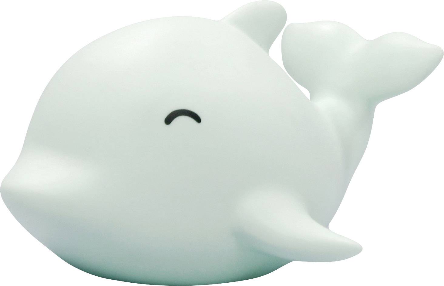 lumilu Sea Life - dolphin 52293 Nachtlicht Delfin Warmweiß Pastell-Grün