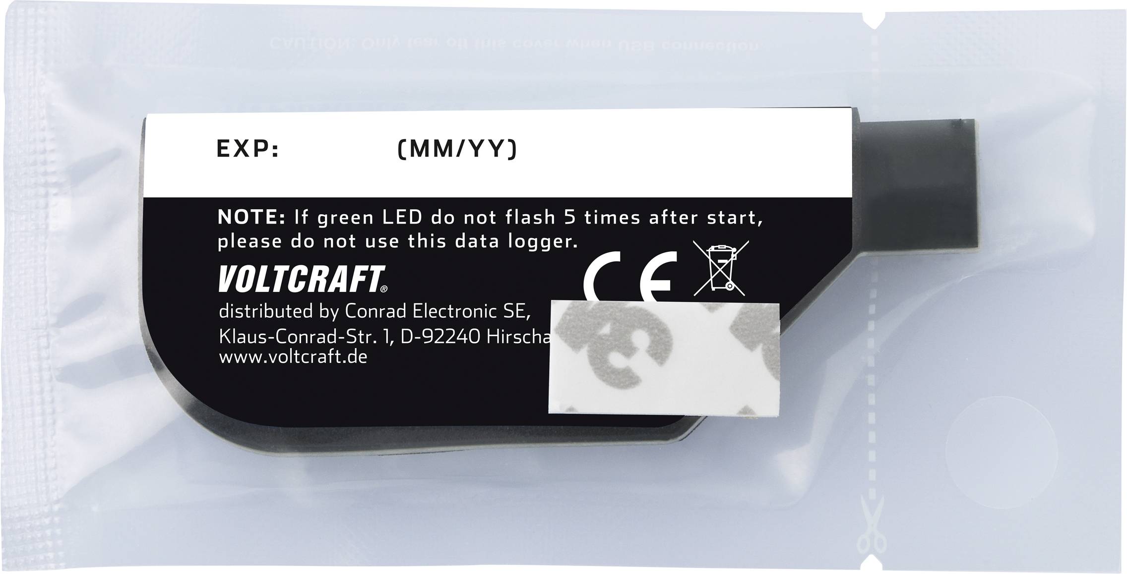 VOLTCRAFT VC-11576730 DLS-200 Temperatur-Datenlogger Messgröße Temperatur -30 bis 70°C Einwegdatenlogger, PDF Funktion