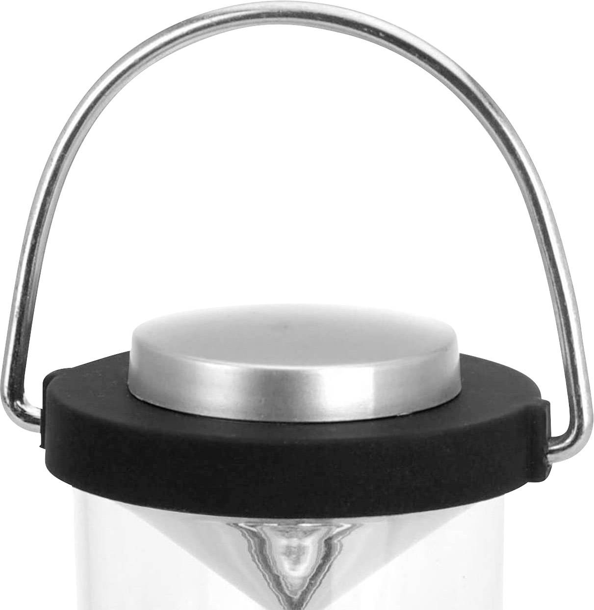 Eaxus 4260183012795 LED Dynamo LED Camping-Laterne dynamobetrieben Schwarz