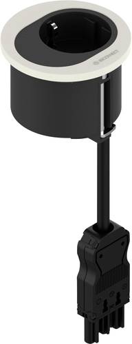 60101001/1 1 Stück Einbau-Steckdose Weiß