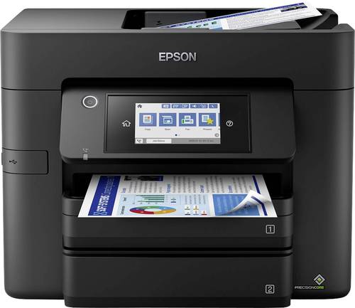 Epson WorkForce Pro WF-4830DTWF Tintenstrahl-Multifunktionsdrucker A4 Drucker, Scanner, Kopierer, Fa
