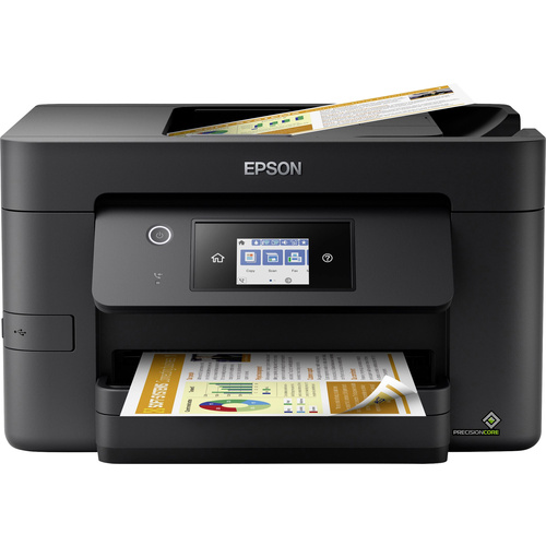 Epson WorkForce Pro WF-3820DWF Tintenstrahl-Multifunktionsdrucker A4 Drucker, Kopierer, Scanner, Fax Duplex, LAN, USB, WLAN