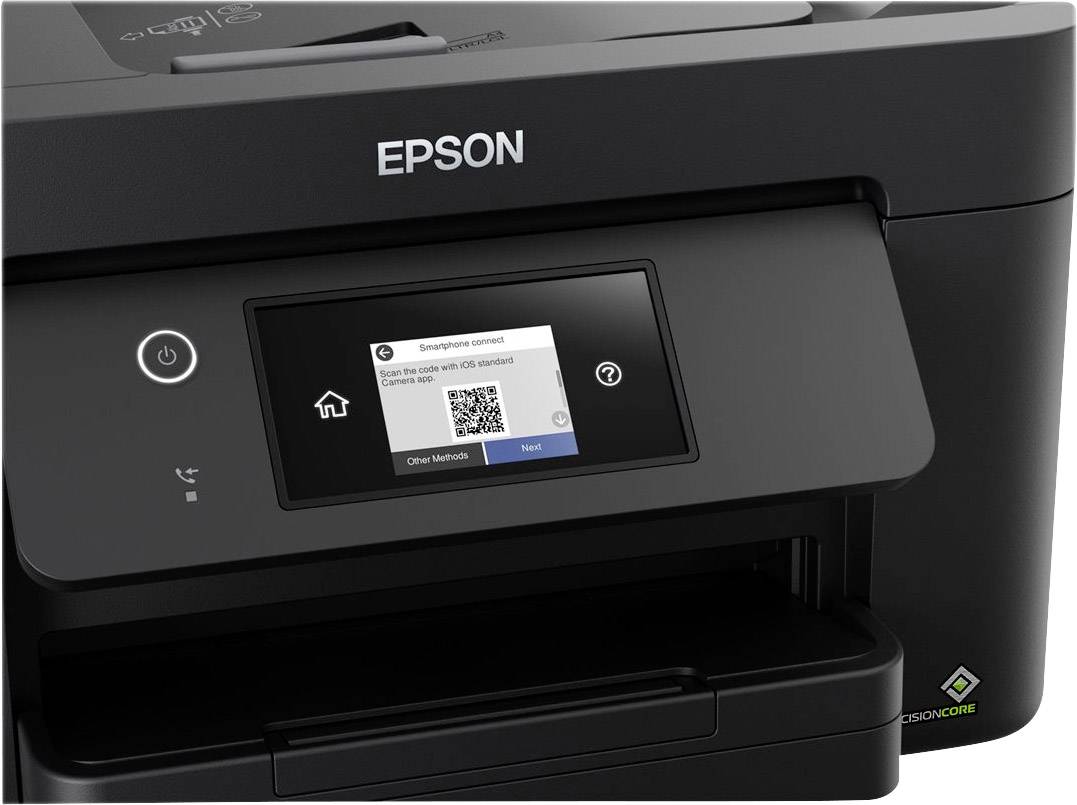 Epson WorkForce Pro WF-3820DWF Multifunktionsdrucker Tintenstrahl Farbe A4 Drucker, Scanner, Kopierer, Fax Duplex, LAN, USB, WLAN