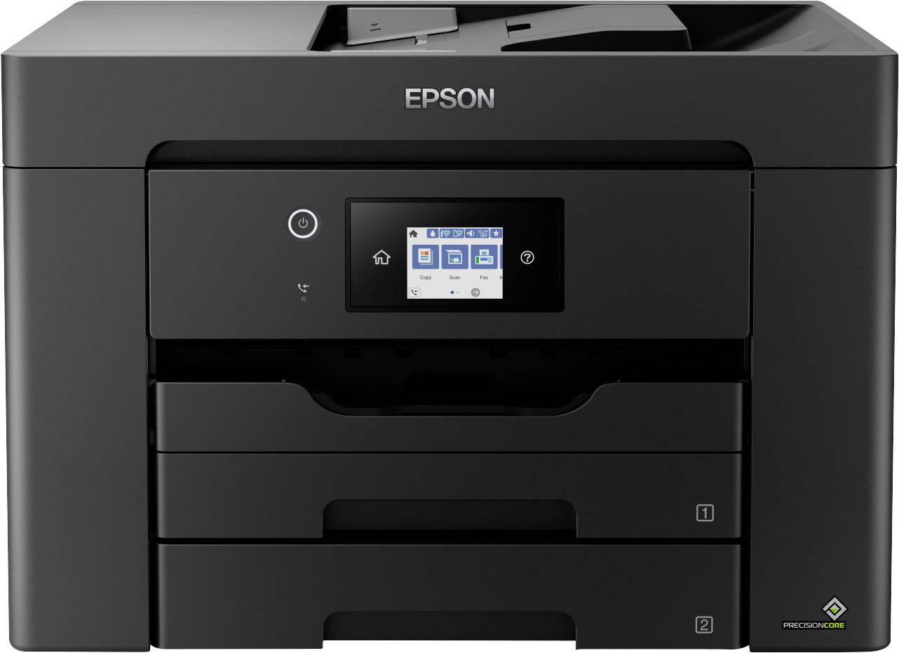 Epson WorkForce WF-7830DTWF Multifunktionsdrucker Tintenstrahl Farbe A3 Drucker, Scanner, Kopierer, Fax Duplex, LAN, USB, WLAN