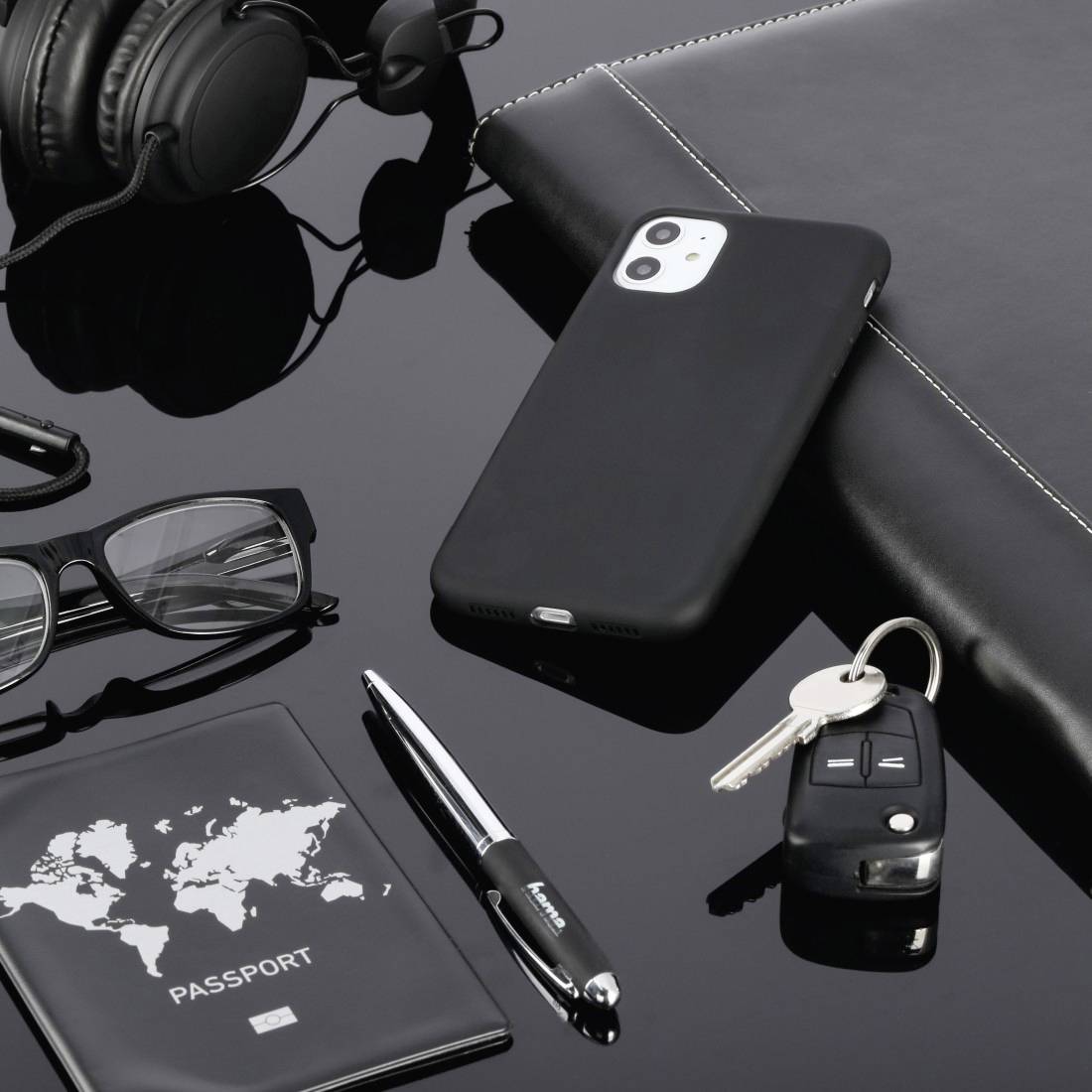 Hama Finest Feel Backcover Samsung Galaxy A42 5G Schwarz
