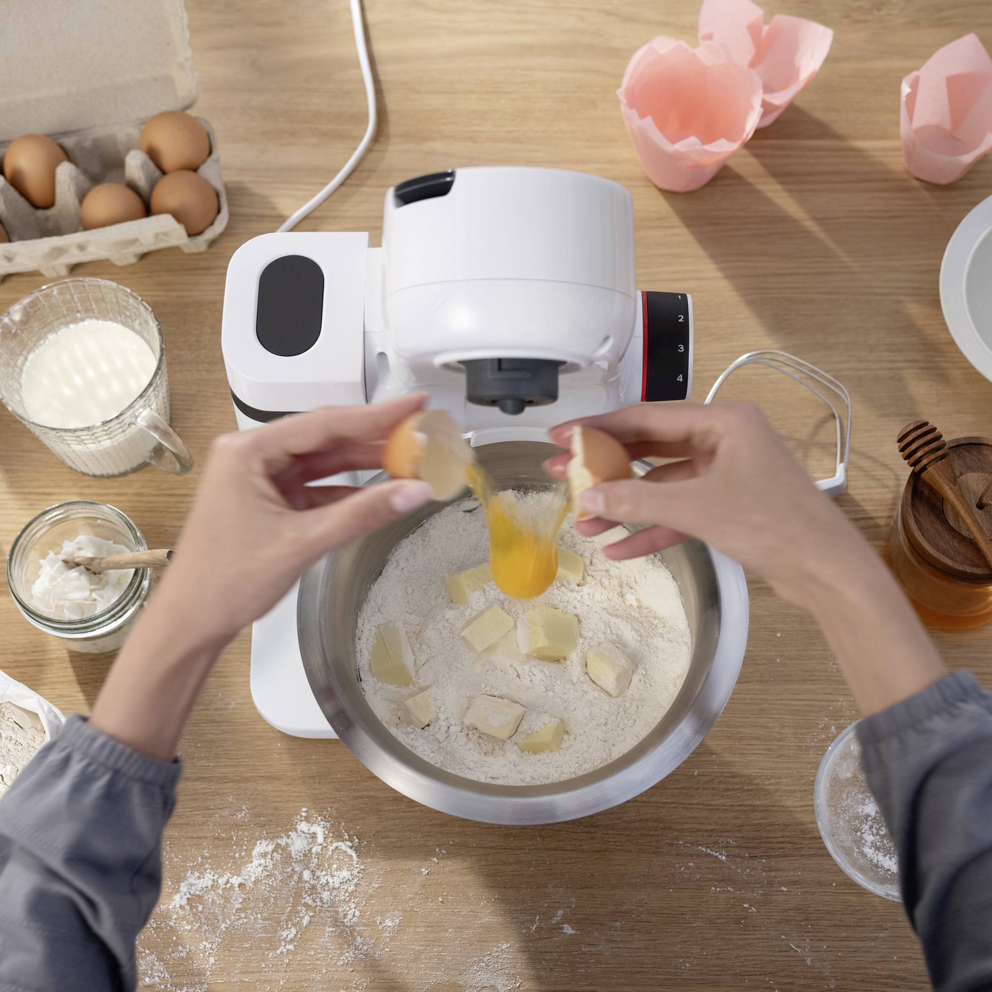 Bosch Haushalt MUMS2EW00 Küchenmaschine 700 W Weiß