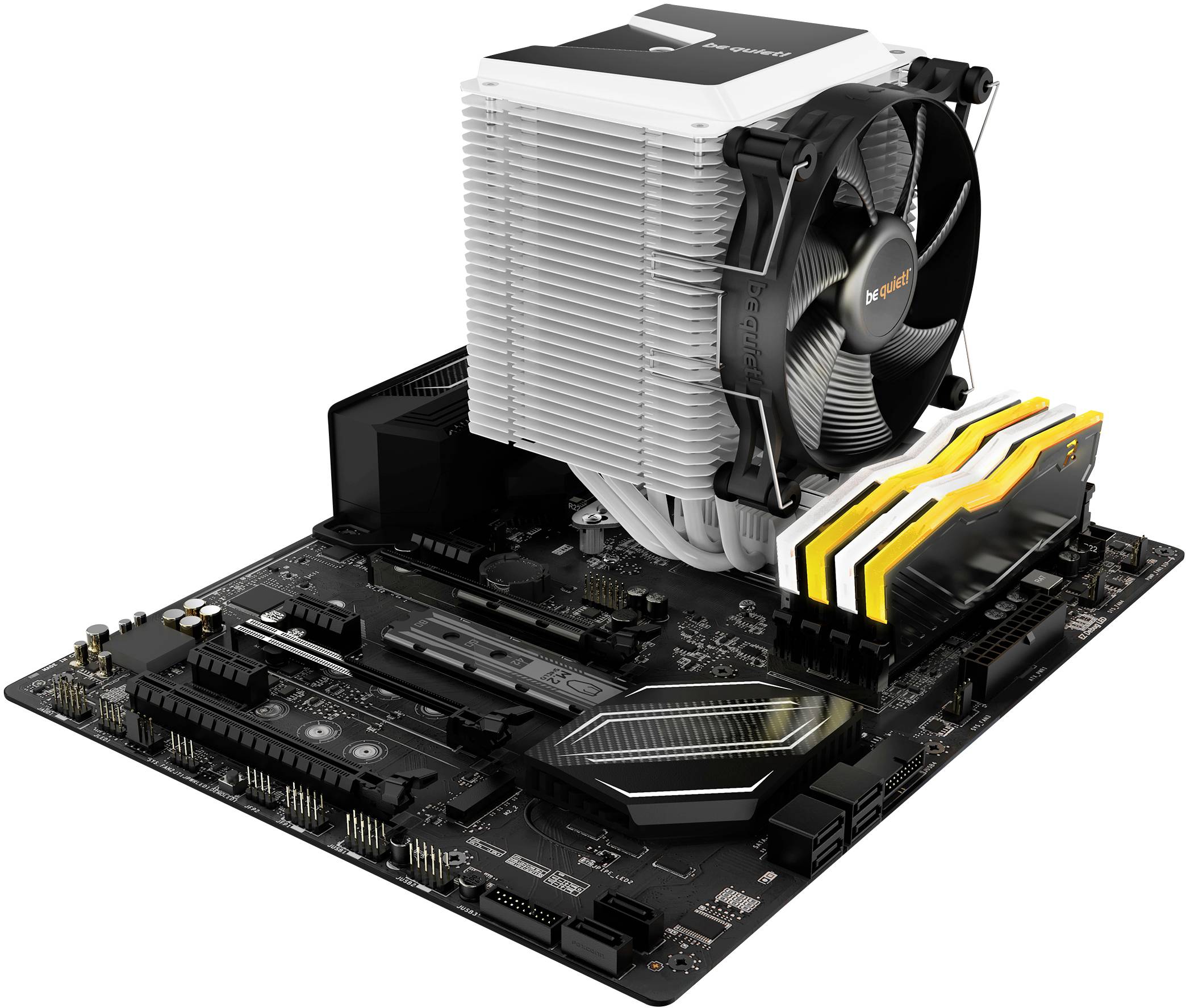 BeQuiet SHADOW ROCK 3 CPU-Kühler mit Lüfter AMD® AM5, AMD® AM4, Intel® LGA 2066, Intel® LGA 2011-V3, Intel® LGA 1700, Intel® LGA 1200, Intel