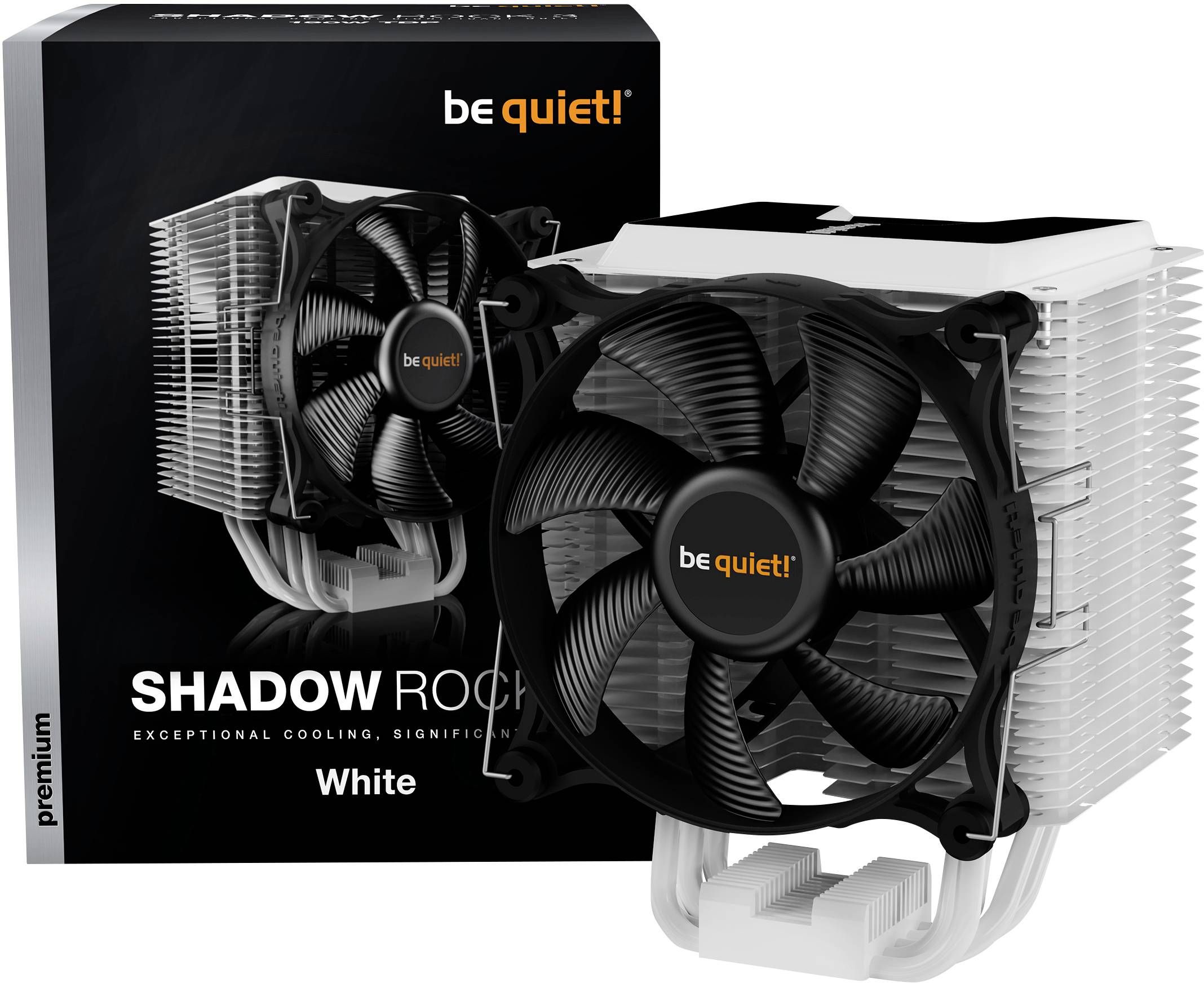 BeQuiet SHADOW ROCK 3 CPU-Kühler mit Lüfter AMD® AM5, AMD® AM4, Intel® LGA 2066, Intel® LGA 2011-V3, Intel® LGA 1700, Intel® LGA 1200, Intel