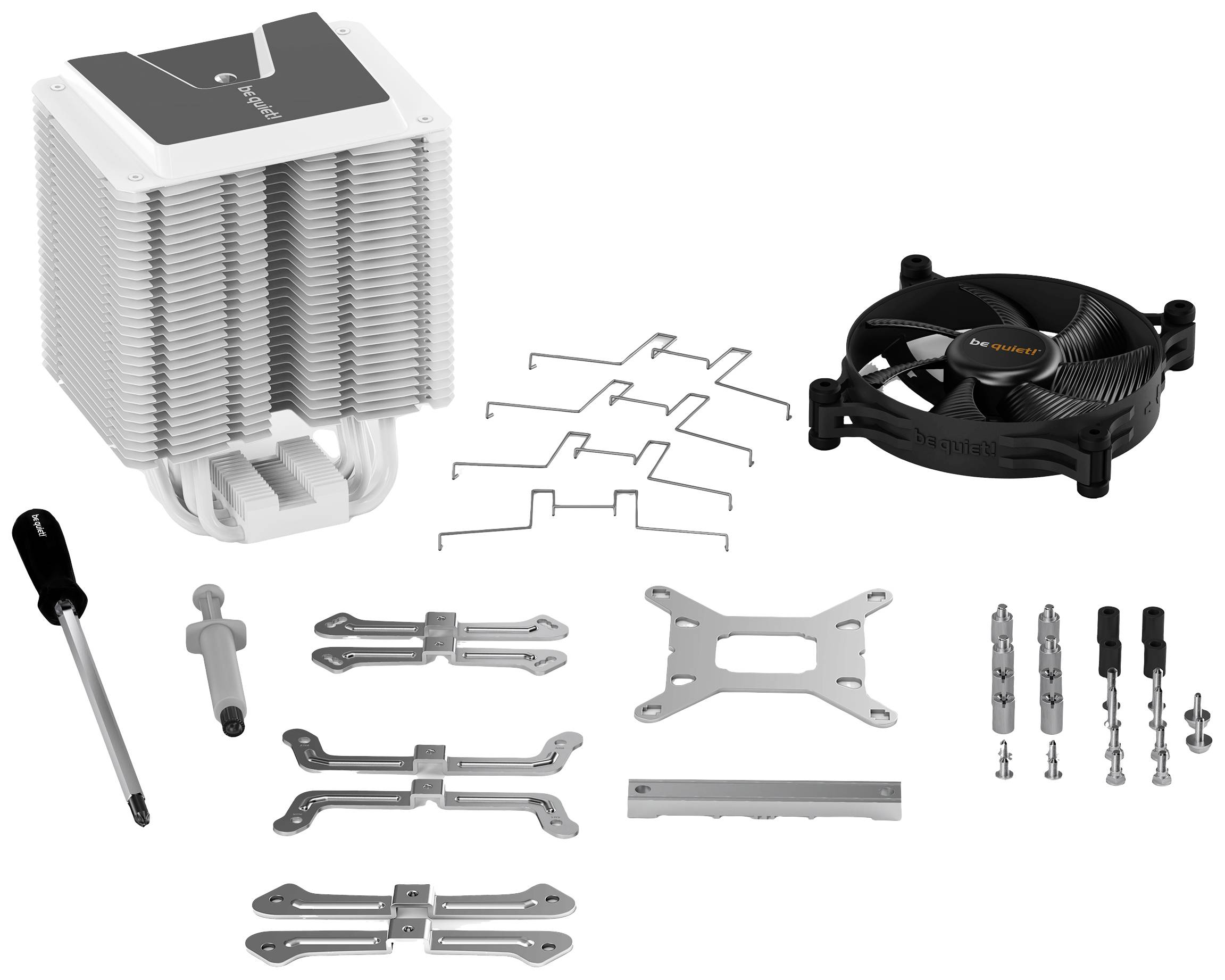BeQuiet SHADOW ROCK 3 CPU-Kühler mit Lüfter AMD® AM5, AMD® AM4, Intel® LGA 2066, Intel® LGA 2011-V3, Intel® LGA 1700, Intel® LGA 1200, Intel