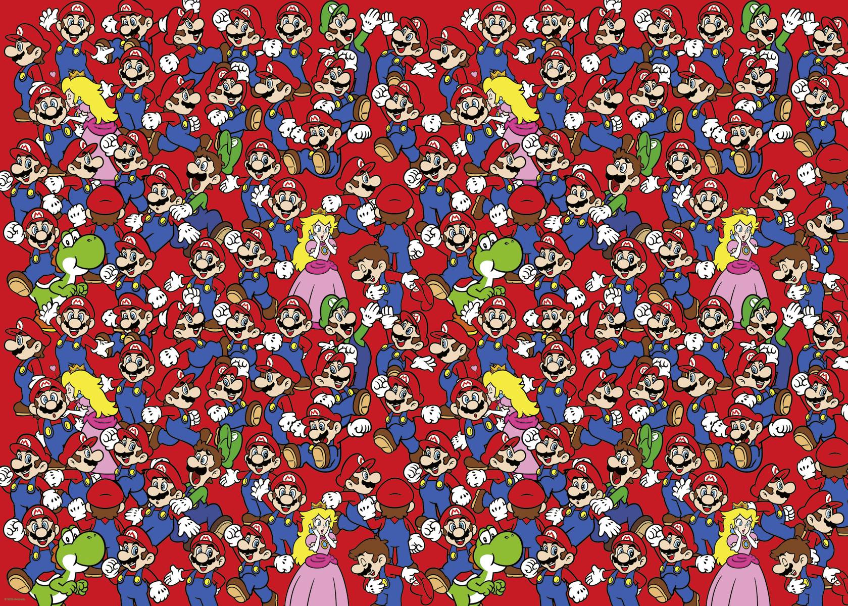 Super Mario Bros challenge 1000p 16525 Super Mario Bros challenge 1000p 1 St.