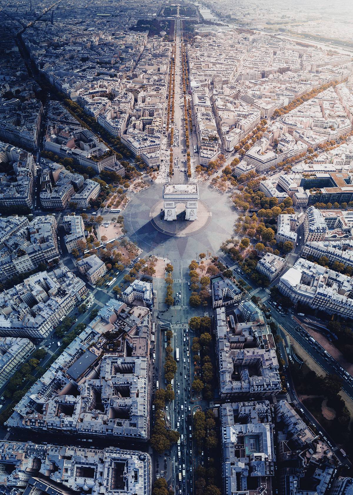 Paris von Oben 1000p Puzzle 15990 Paris von Oben 1000p 1 St.