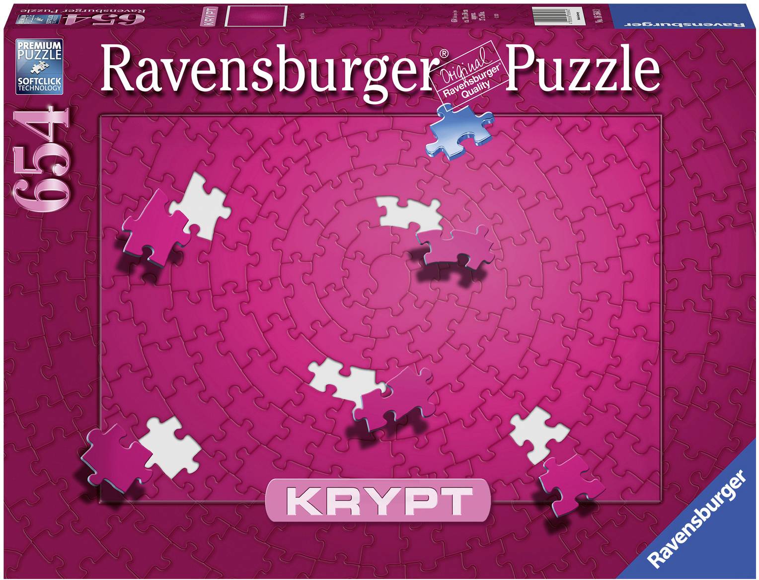 Ravensburger Krypt Pink 654p Puzzle 16564 Krypt Pink 654p 1 St.