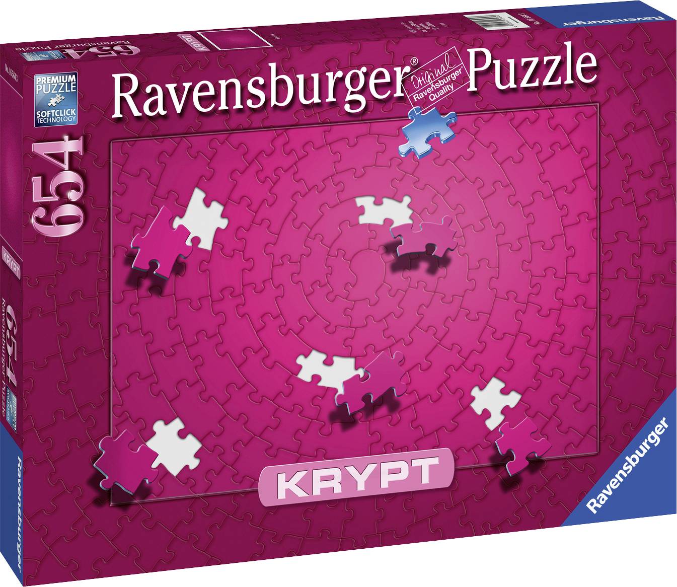 Ravensburger Krypt Pink 654p Puzzle 16564 Krypt Pink 654p 1 St.