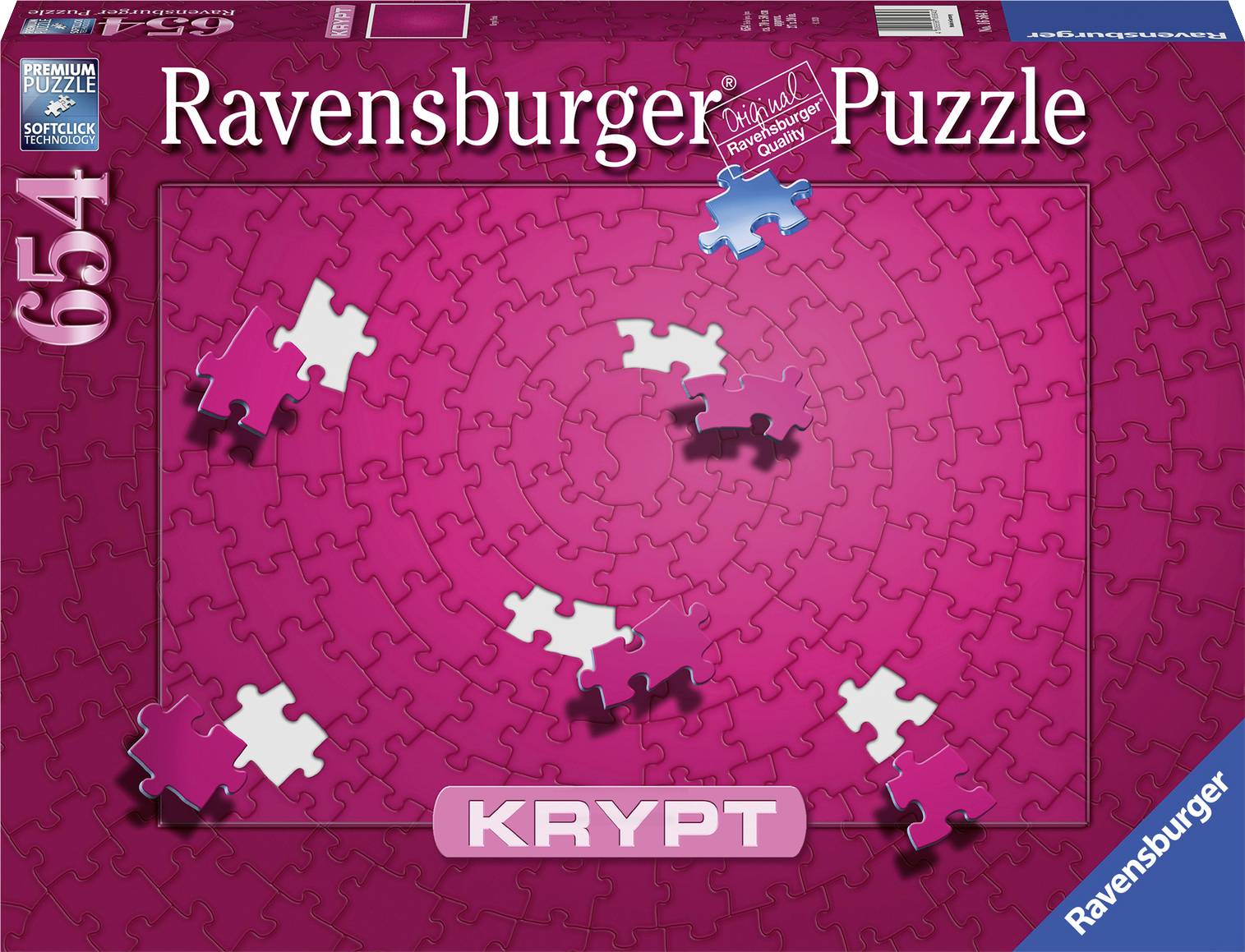 Ravensburger Krypt Pink 654p Puzzle 16564 Krypt Pink 654p 1 St.
