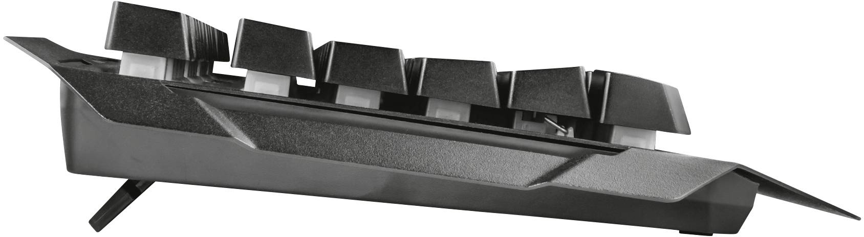 Trust GXT856 TORAC Kabelgebunden, USB Gaming-Tastatur Deutsch, QWERTZ Schwarz Beleuchtet, Multimediatasten