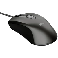 Trust CARVE Maus USB Optisch Schwarz 3 Tasten 1200 dpi Trust CARVE Maus USB Optisch Schwarz 3 Tasten 1200 dpi
