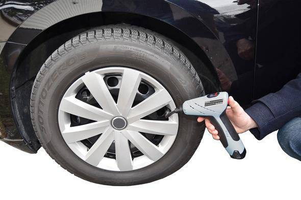 Brüder Mannesmann M17200 Volumenpumpe 8 bar mit Arbeitslampe, 12 und 230V ladebar