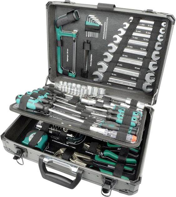 Brüder Mannesmann M29079 Werkzeugset im Koffer 133teilig