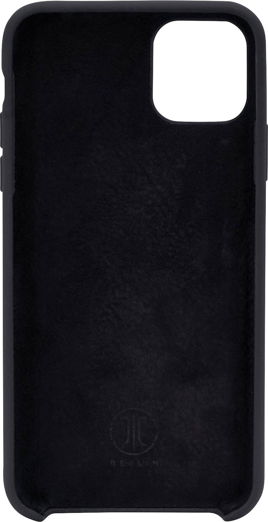 JT Berlin Steglitz Backcover Apple iPhone 12 mini Schwarz Induktives Laden 10670