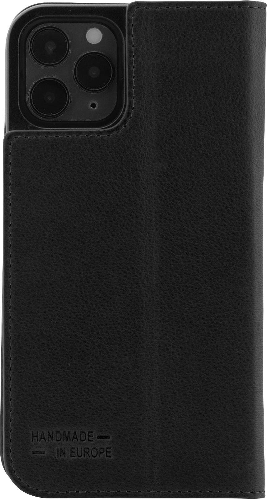 JT Berlin Tegel Booklet Apple iPhone 12, iPhone 12 Pro Schwarz Handy Flip Case, Standfunktion 10660