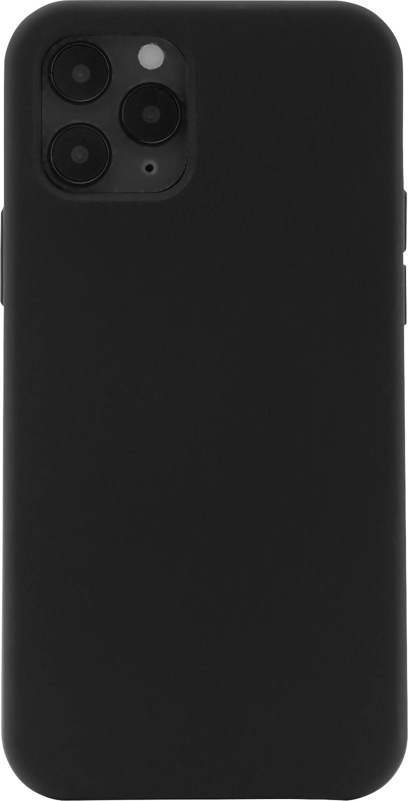 JT Berlin Steglitz Backcover Apple iPhone 12 Pro Max Schwarz Induktives Laden