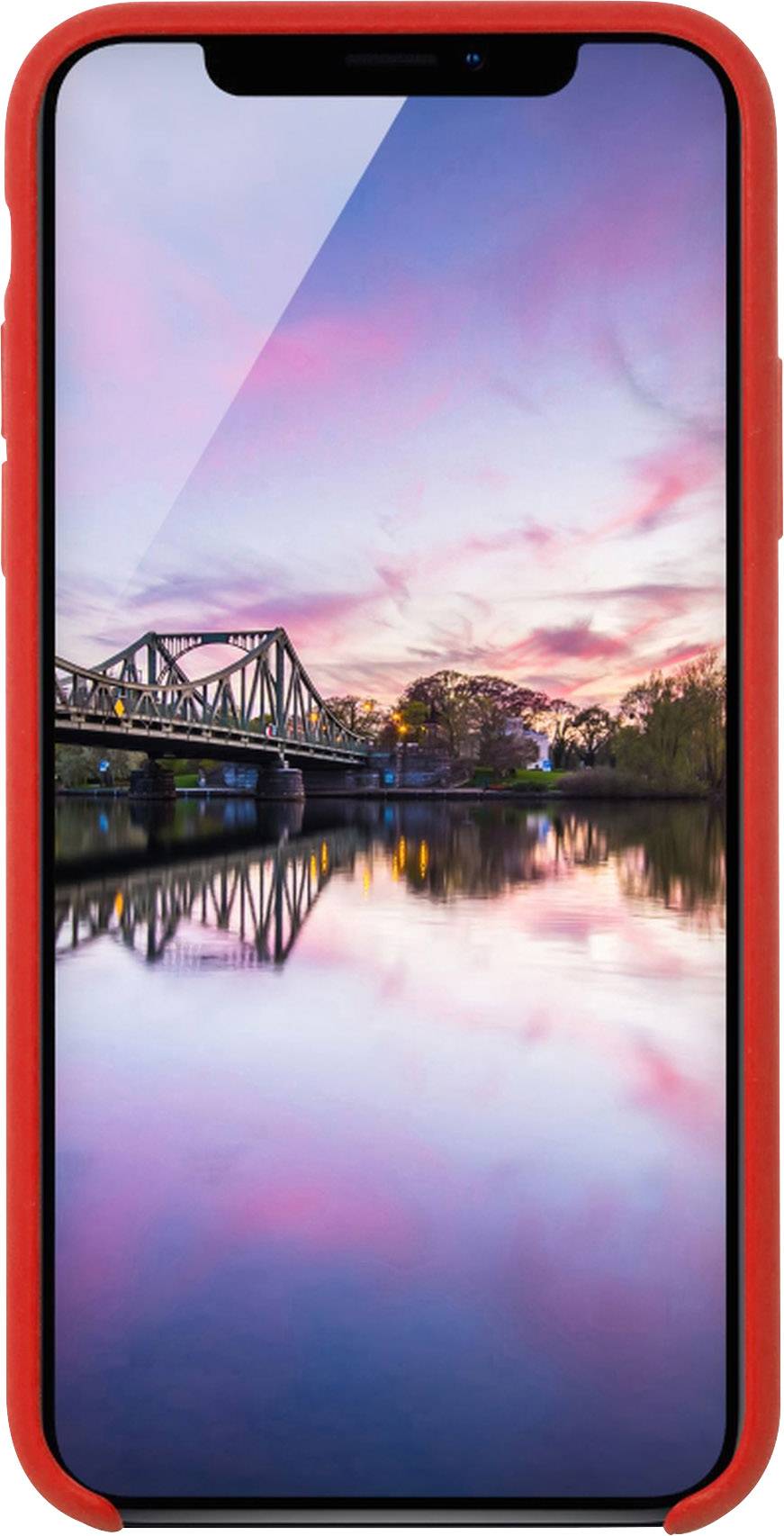 JT Berlin Steglitz Backcover Apple iPhone 12 mini Rot Induktives Laden 10671