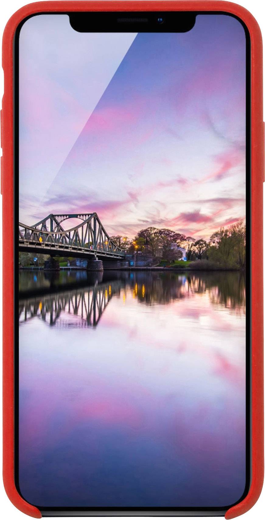 JT Berlin Steglitz Backcover Apple iPhone 12, iPhone 12 Pro Rot Induktives Laden 10676