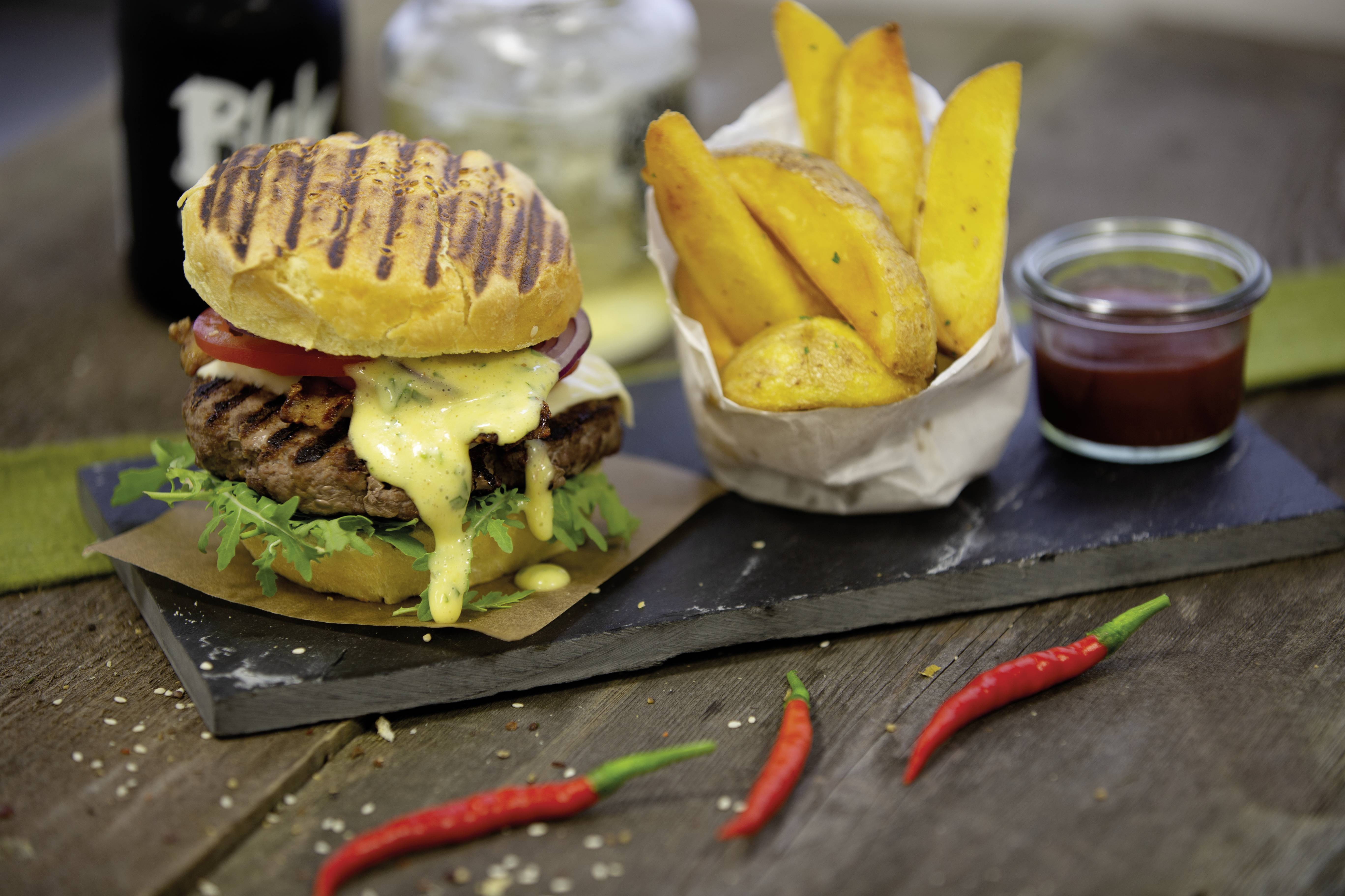 MediaShop Low Fat Elektro Kontaktgrill klappbar Schwarz, Gold