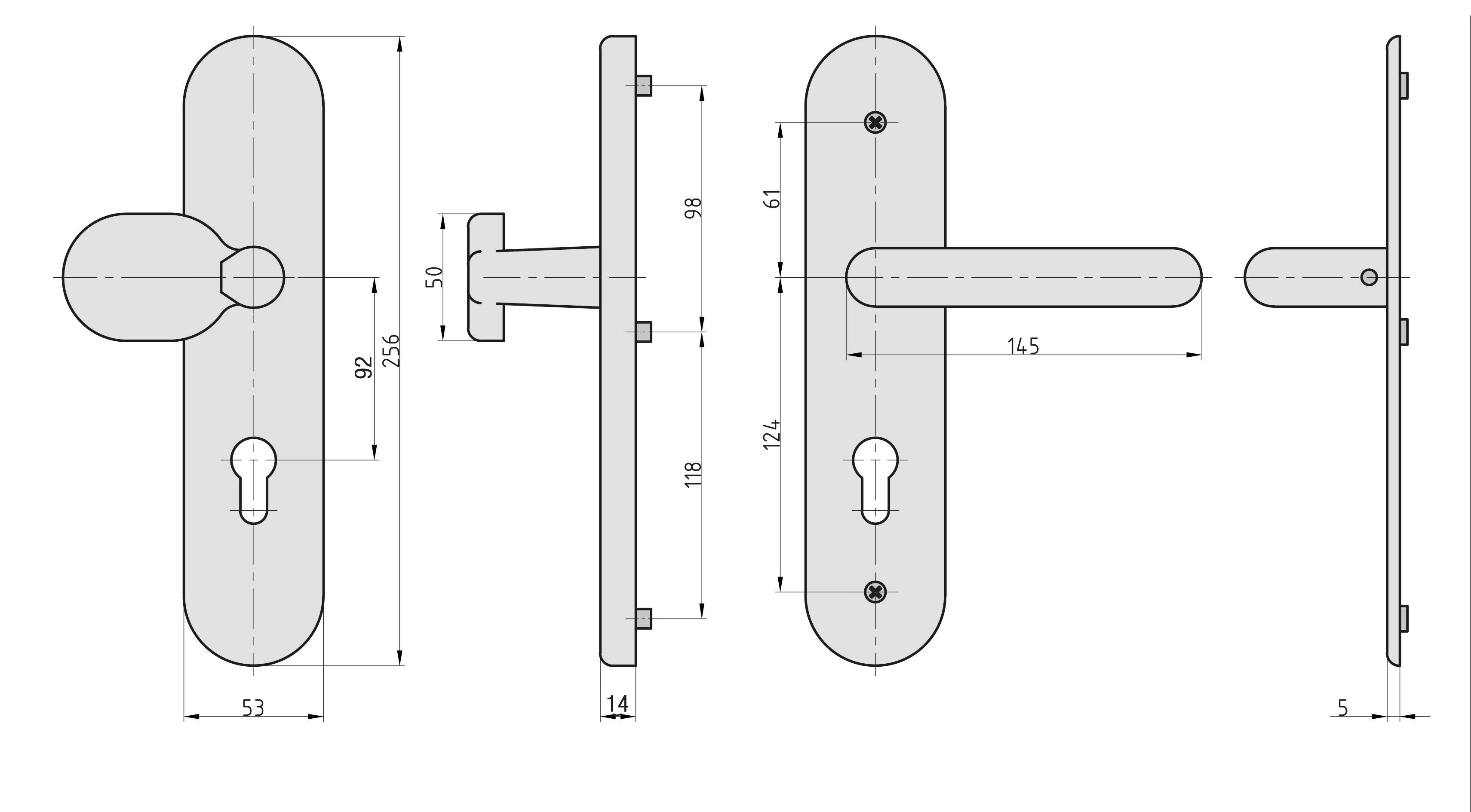 Basi 7509-0201 Wechsel-Schutzbeschlag