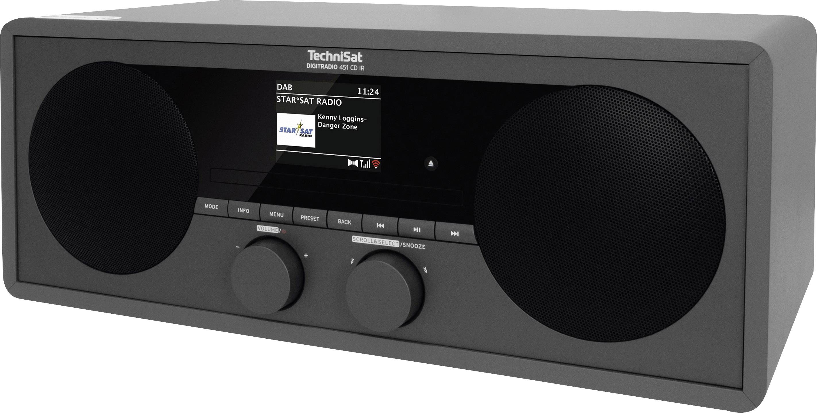 TechniSat DIGITRADIO 451 CD IR Tischradio DAB+, UKW