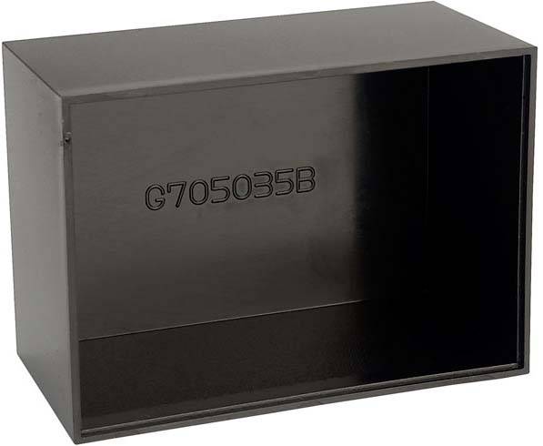 Gainta G705035B Verguss-Gehäuse 70.5 x 50.5 x 35 ABS Kunststoff Schwarz