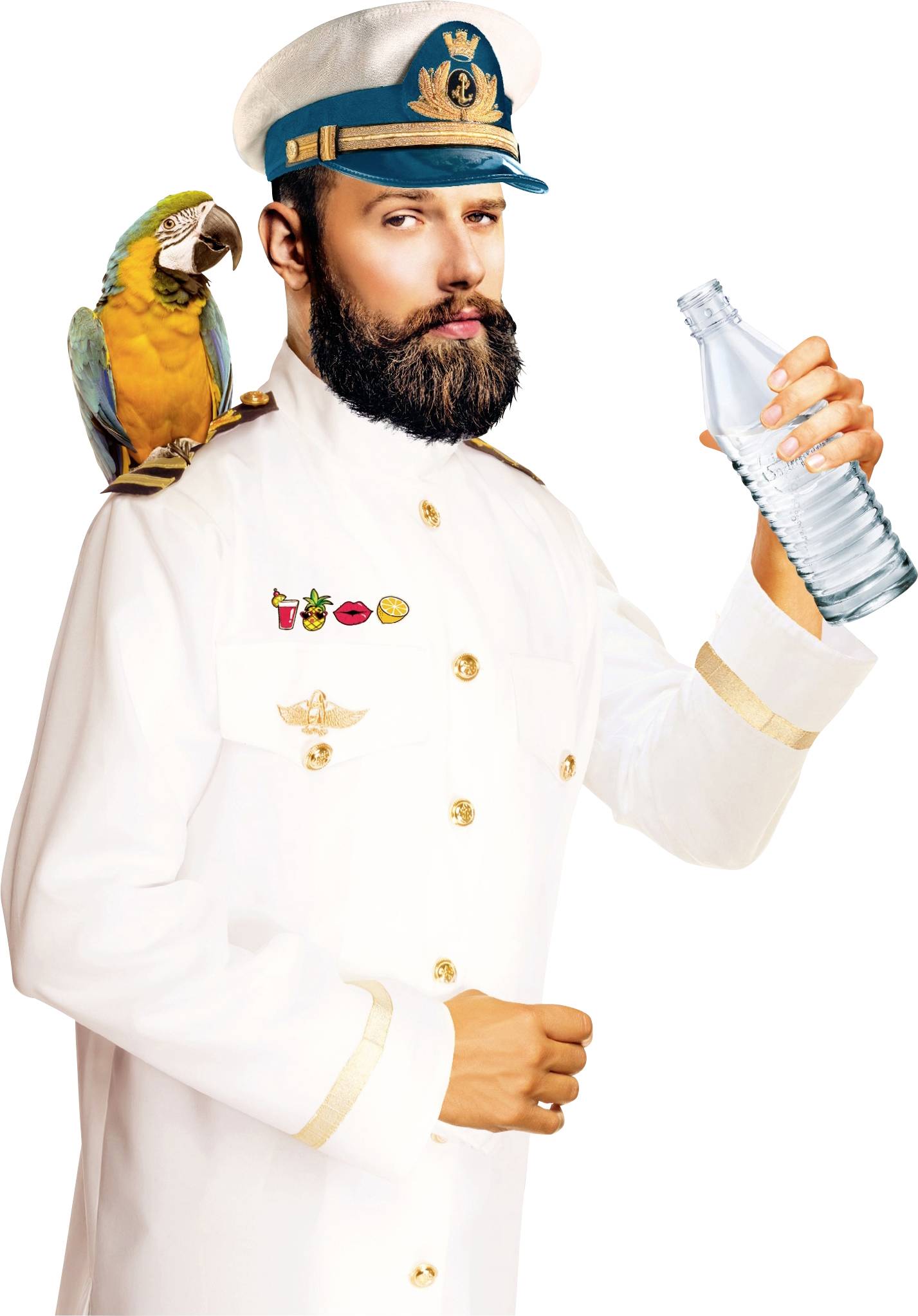 Sodapop Wassersprudler Harold Kupfer inkl. 1 PET-Flasche, inkl. 2 Glaskaraffen, und 1 CO2-Zylinder