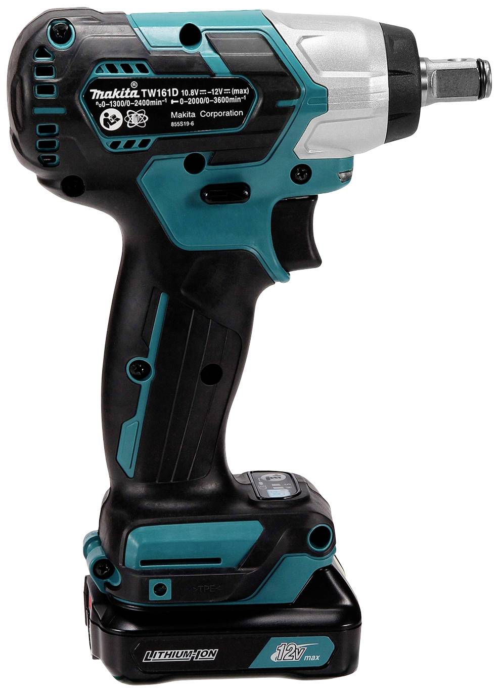 Makita TW161DZ Akku-Schlagschrauber 165 Nm 12 V